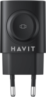 Havit UC132 EU USB-C / USB-A Hálózati Töltő Adapter 22W - Fekete