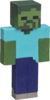 Mojang Studios 8 darabos Minecraft 3D radírfigura készlet 5cm - A Verzió