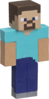 Mojang Studios 8 darabos Minecraft 3D radírfigura készlet 5cm - A Verzió