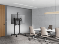 Equip 650633 55-100" TV / Monitor tartó állvány - Fekete