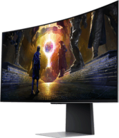 Samsung 34" LS34DG850SUXEN Odyssey G8 G85SD 21:9 UWQHD OLED Ívelt Gaming Monitor - Ezüst