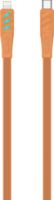 Havit CB6255 USB-C apa - Lightning apa Adat és töltőkábel 1m - Narancssárga