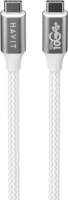 Havit CB6290 USB-C apa - USB-C apa Adat és töltőkábel 1m - Fehér