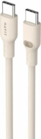 Havit CB6284 USB-C apa - USB-C apa Adat és töltőkábel 2m - Bézs