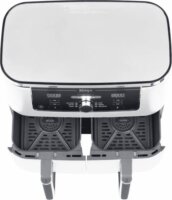 Ninja AF400EUWH AirFryer Dual Forrólevegős sütő 9,5L 2460 Watt - Fehér