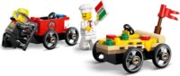 LEGO® City: 60458 - Pizzásautó vs. tűzoltóautó versenyautós csomag