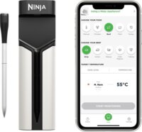 Ninja WP100EU Rozsdamentes acél Húshőmérő 15,4 cm x 4,4 cm x 2,2 cm - Ezüst / Fekete