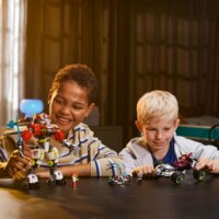 LEGO® DREAMZzz: 71497 - Cooper tigrisrobotja és Zero hot rod autója