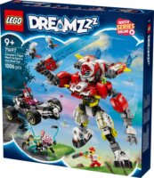 LEGO® DREAMZzz: 71497 - Cooper tigrisrobotja és Zero hot rod autója