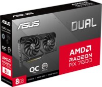 Asus Dual Radeon RX 7600 EVO OC Edition 8GB GDDR6 Videókártya