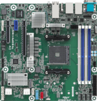 Asrock X570D4U-2L2T/BCM DDR4 AMD AM4 MicroATX Alaplap