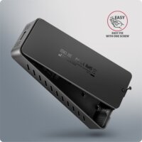 AXAGON EEM2-20G Külső USB-C 20Gbps M.2 NVMe & SATA SSD Fémdoboz