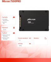 Micron 3.84TB 7500 Pro U.3 NVMe PCIe SSD