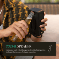 Marley Roots Solar Hordozható Bluetooth hangszóró 6 Watt - Fekete