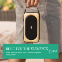 Marley Roots Solar Hordozható Bluetooth hangszóró 6 Watt - Fekete