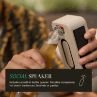 Marley Roots Solar Hordozható Bluetooth hangszóró 6 Watt - Krém