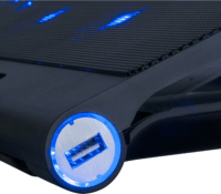 Advance Airstream VE-NB8 18" Laptop hűtőpad - Fekete