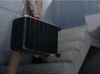 Xiaomi Luggage Classic Pro 24" Keményfedeles négykerekű bőrönd - Fekete