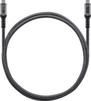 Goobay 74211 USB-C apa - USB-C apa Adat és töltő kábel 1m - Szürke