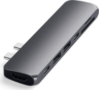 Satechi ST-CMBPM PRO Type-C USB HUB 7-port - Asztroszürke