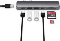Satechi ST-CMBPM PRO Type-C USB HUB 7-port - Asztroszürke