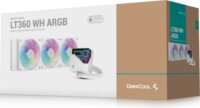 Deepcool LT360 360mm ARGB Univerzális CPU Vízhűtés - Fehér