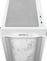 Deepcool CC560 MESH WH V2 Midi Torony Számítógépház + 4db 120mm ARGB ventilátor - Fehér