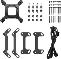 Deepcool MYSTIQUE 360 360 mm ARGB Univerzális CPU Vízhűtés - Fekete