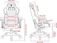 Arozzi Soft Fabric Gamer szék - Fekete