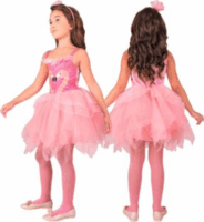 Widmann Flamingo jelmez fejpánttal lányoknak - 116 cm