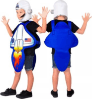 Widmann Űrhajós jelmez sisakkal - 113 cm