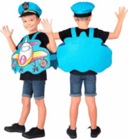 Widmann Pilóta jelmez sapkával gyerekeknek - 113 cm