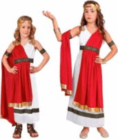 Widmann Római császárné jelmez kiegészítőkkel lányoknak - 128 cm