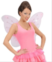 Tündérszárny jelmez kiegészítő lányoknak 50 x 40 cm - Rózsaszín
