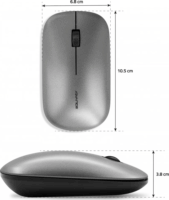 Advance Slimfit Wireless Slim Egér - Ezüst