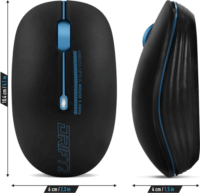 Advance Drift 2 Wireless Kompakt Egér - Fekete/Kék