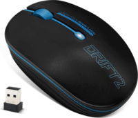 Advance Drift 2 Wireless Kompakt Egér - Fekete/Kék