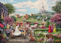 Schmidt Spiele Thomas Kinkade Studios Disney Dreams Collection - Hamupipőke 1000 darabos puzzle