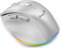 Genius Ergo 9000S Pro Bluetooth + RF Wireless Ergonomikus Egér - Gyöngyfehér
