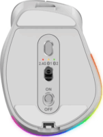 Genius Ergo 9000S Pro Bluetooth + RF Wireless Ergonomikus Egér - Világoskék