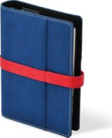 Kalendart Saturnus L225 180x240mm Műbőr gyűrűs kalendárium - Kék/Piros