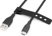 Digitus USB-A apa - USB-C apa 2.0 Adat és töltő kábel 2m - Fekete