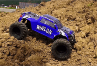 Jamara Whelon 4WD Li Ion 2,4GHz Távirányítós Monster Truck 1:12 - Kék