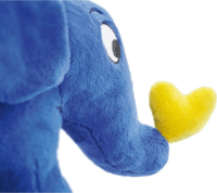 Schmidt Spiele Die Sendung mit der Maus német mese Elefánt plüssfigura 17cm