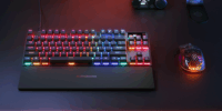 Steelseries Apex Pro TKL WL Gen 3 Mechanikus Vezeték nélküli Gaming Billentyűzet ENG - Fekete/RGB
