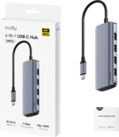 Cudy UH500 Univerzális USB-C Laptop dokkoló Állomás 100 Watt