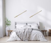 Activejet AJE-HILTON Beltéri LED Fali lámpa - Arany