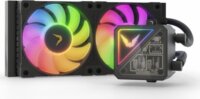 Valkyrie V240 Lite 240mm ARGB All-in-one Univerzális CPU Vízhűtés - Fekete