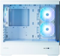 Zalman P30 V2 Mini Torony Számítógépház + 3db 120mm ventillátor - Fehér