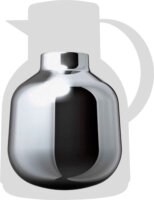 Emsa 3110600344 Samba Wave Termosz kancsó 1L - Fehér